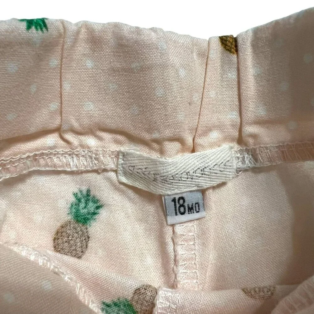 Handmade Small Shop 18m Pineapple Tulip Shorts